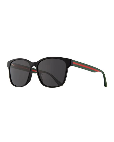 gucci mens sunglasses neiman marcus|Gucci men's rubber strap.